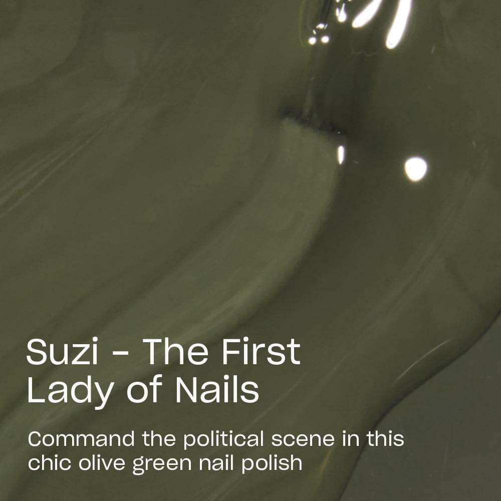 OPI Nail Lacquer Suzi The First Lady of Nails bottle with label