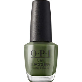 OPI Nail Lacquer Suzi The First Lady of Nails dark green polish front view