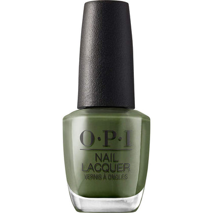 OPI Nail Lacquer Suzi The First Lady of Nails dark green polish front view