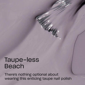 OPI Nail Lacquer Taupe-less Beach bottle with pro-wide brush