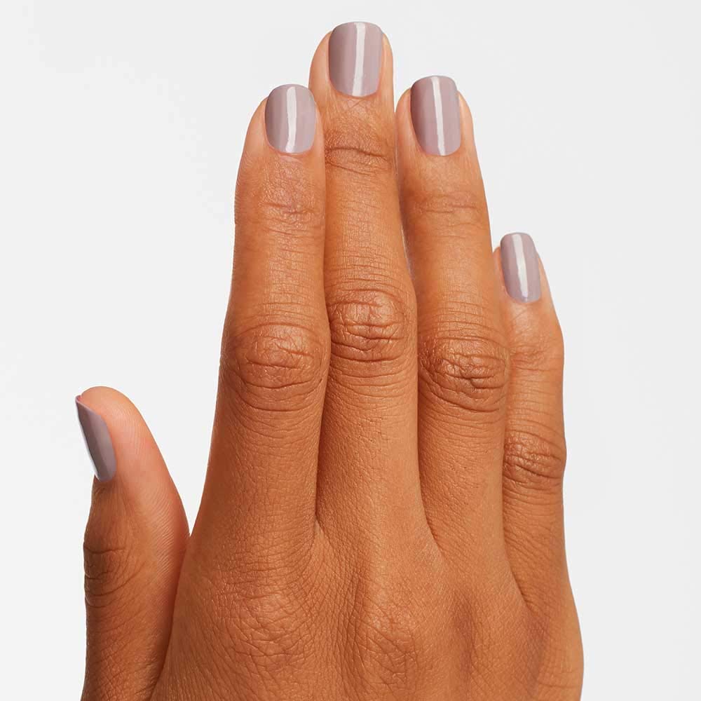 OPI Nail Lacquer Taupe-less Beach with base and top coat