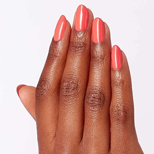 OPI Nail Lacquer Tempura-ture is Rising! bottle with other nail polishes