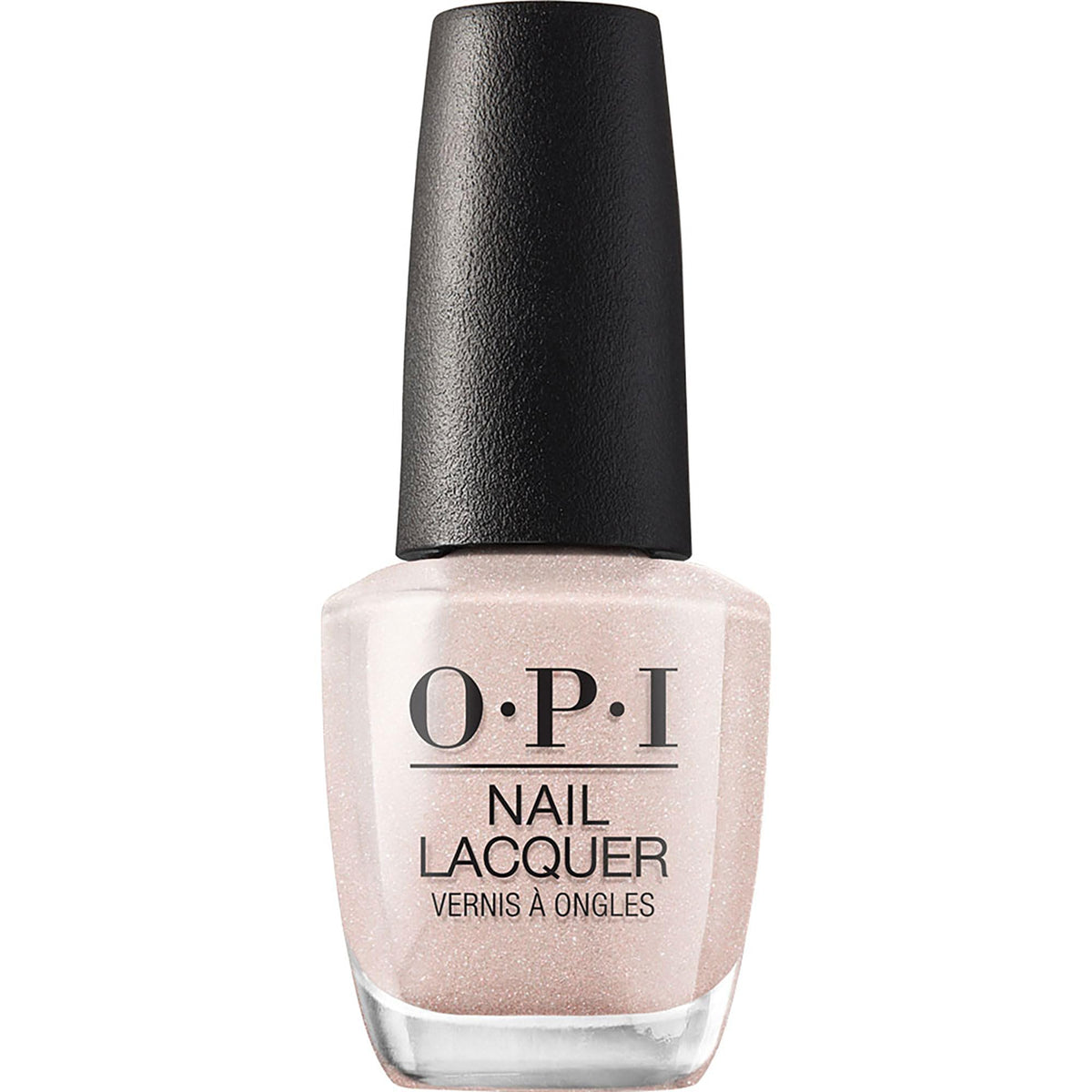 OPI Nail Lacquer Throw Me A Kiss sheer soft beige bottle front view