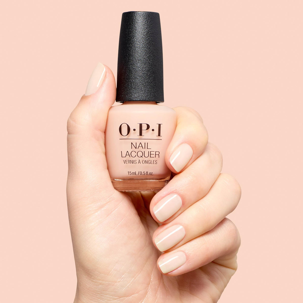 OPI Nail Lacquer Throw Me a Wink sheer pale pink crème packaging