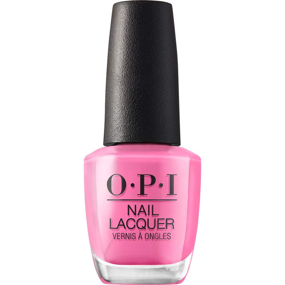 OPI Nail Lacquer Two-Timing the Zones bright pink bottle front view