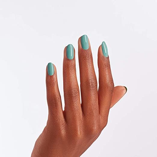 OPI Nail Lacquer Verde Nice to Meet You applied on nails