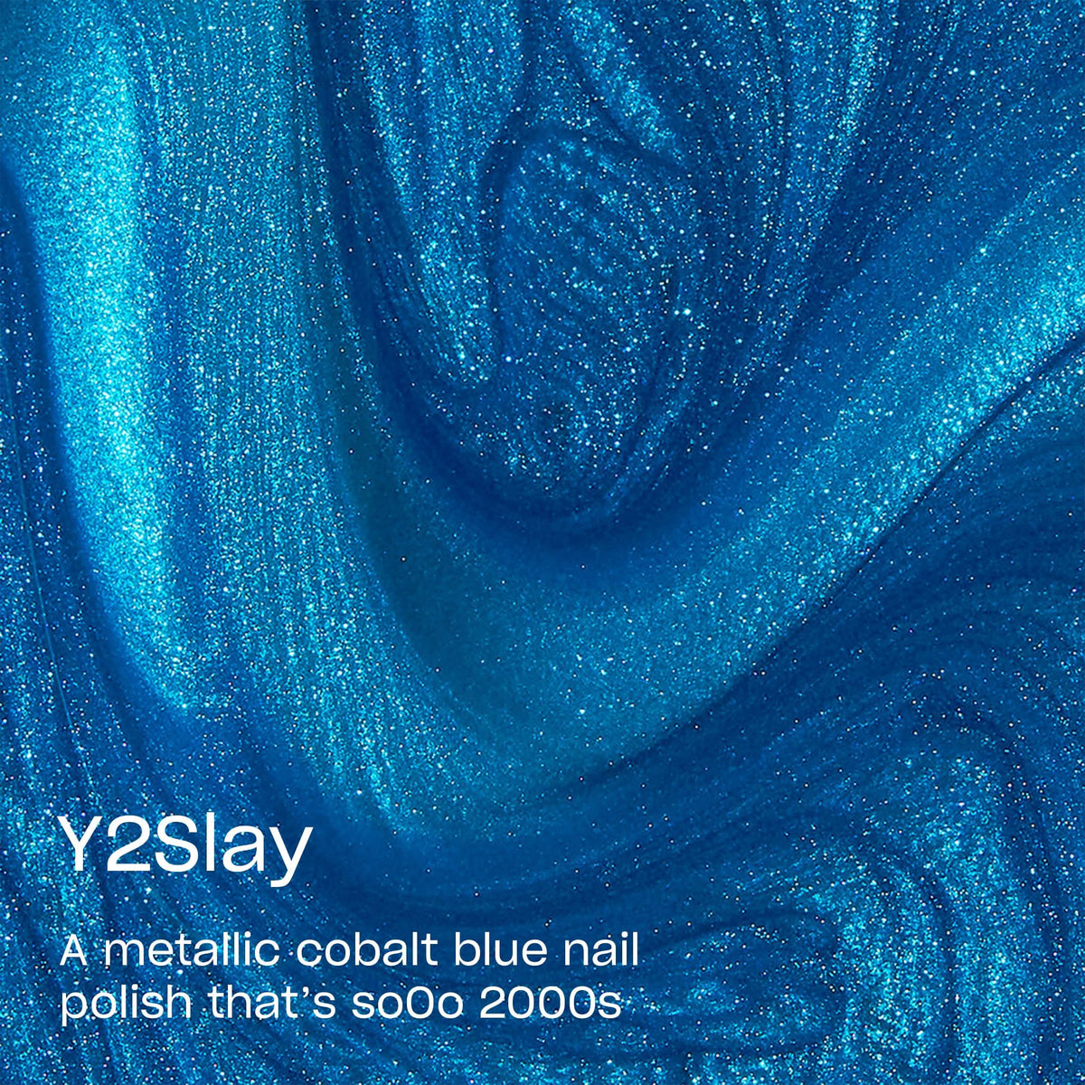 OPI Nail Lacquer Y2Slay applied on nails