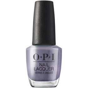 OPI Nail Lacquer You’ve Got Nail dark purple metallic bottle front view