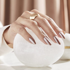 OPI Nail Polish application process