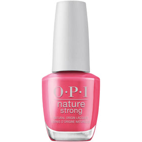 OPI Nature Strong A Kick in the Bud bright pink nail polish front view