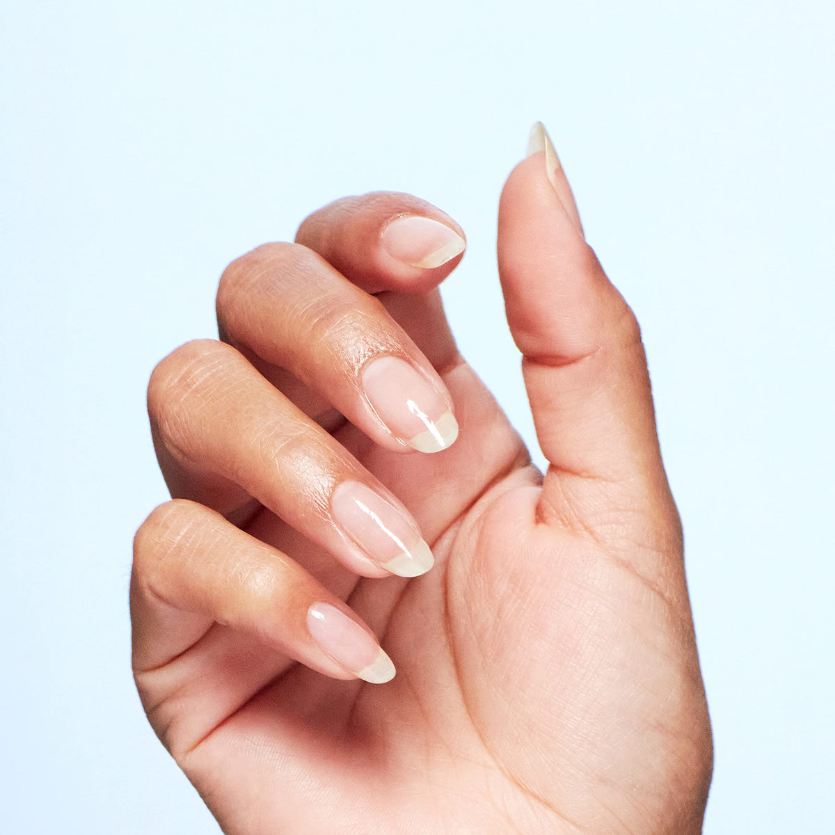 OPI Nature Strong Base Coat bottle with sustainable packaging
