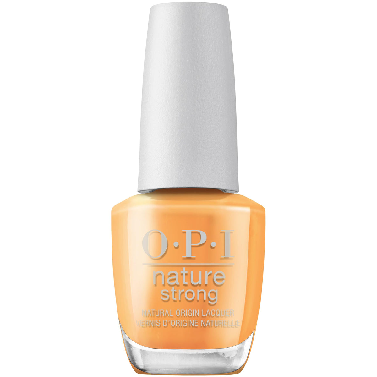 OPI Nature Strong Bee the Change bright yellow nail polish front view