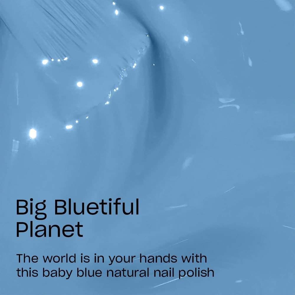 OPI Nature Strong Big Bluetiful Planet Nail Polish side view