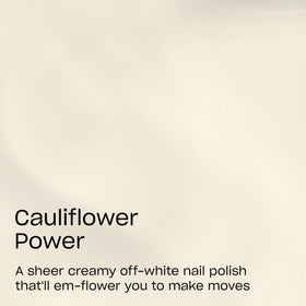 OPI Nature Strong Cauliflower Power Nail Polish bottle with label