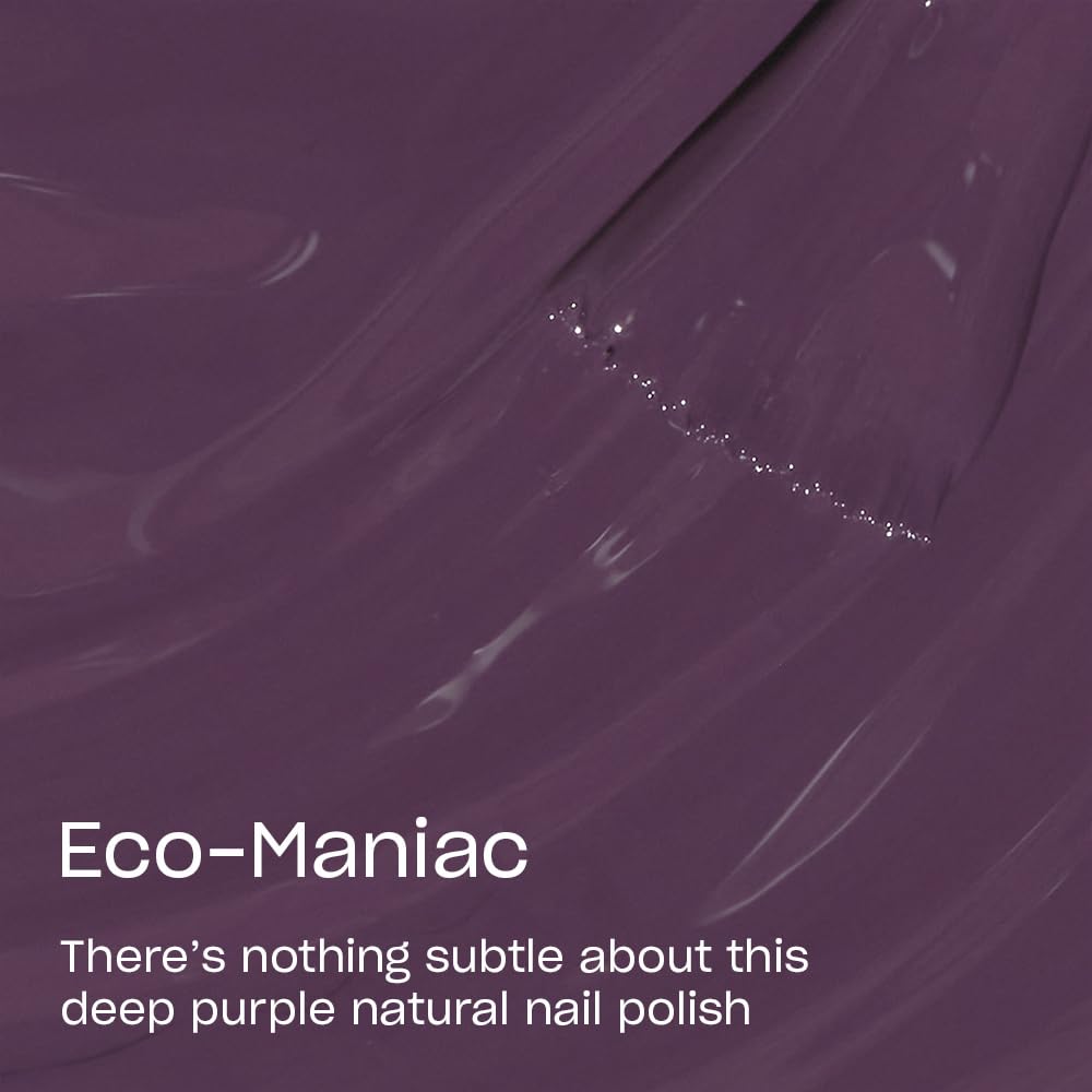 OPI Nature Strong Dark Purple Crème Nail Polish bottle side view