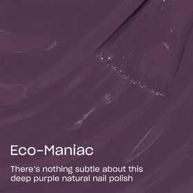 OPI Nature Strong Dark Purple Crème Nail Polish bottle side view