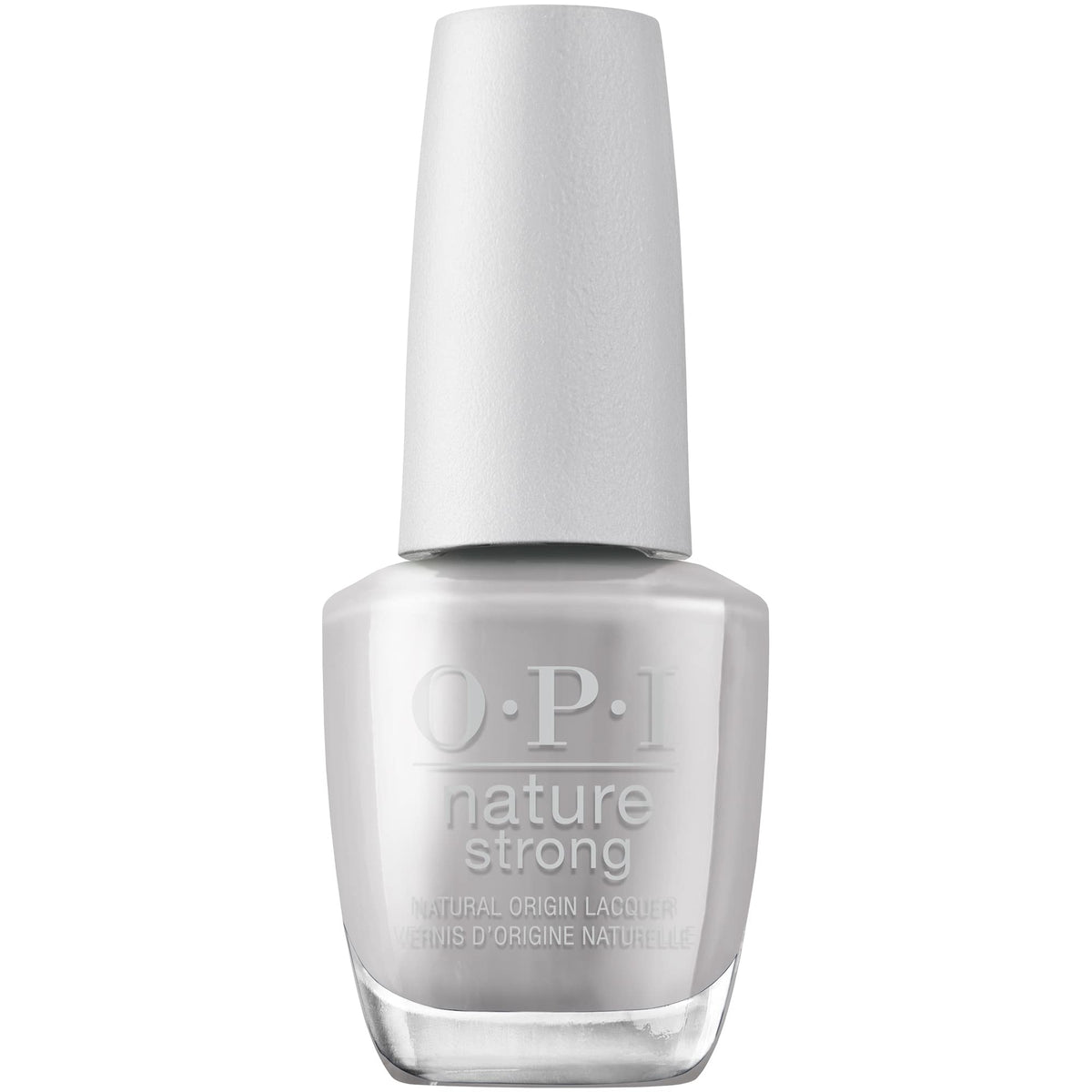 OPI Nature Strong Dawn of a New Gray nail polish bottle front view