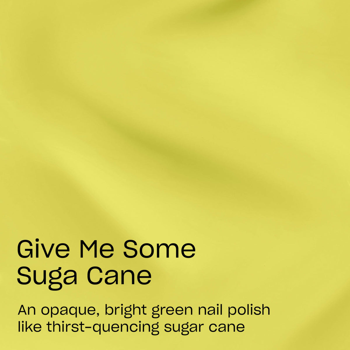 OPI Nature Strong Give Me Some Suga Cane nail polish bottle with brush