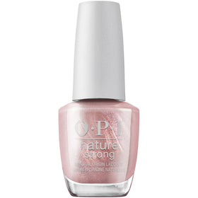 OPI Nature Strong Intentions are Rose Gold nail polish bottle front view