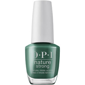 OPI Nature Strong Leaf by Example dark green nail polish front view