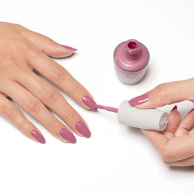 OPI Nature Strong nail polish applied on hands