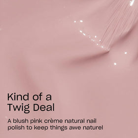 OPI Nature Strong nail polish brush and applicator close-up