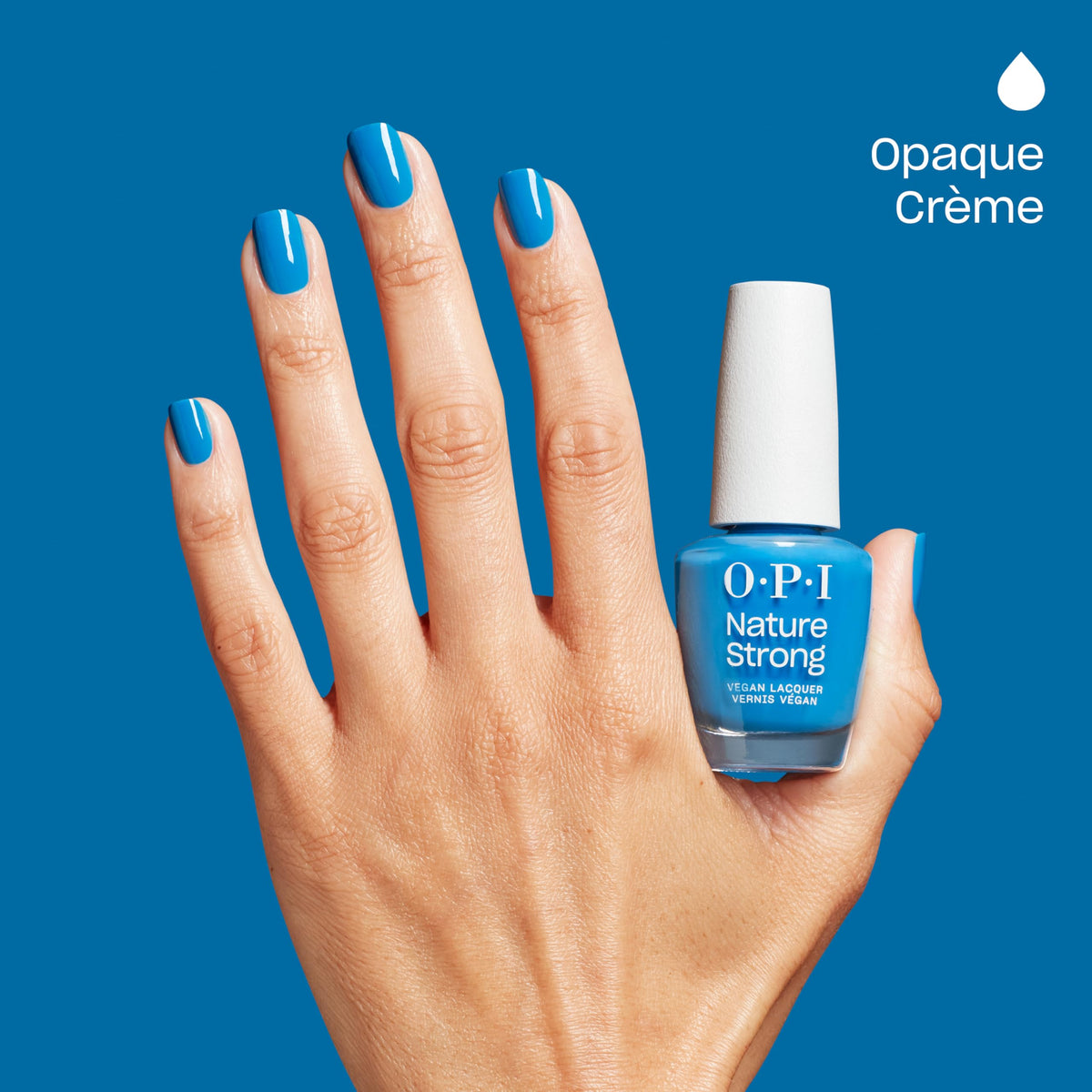 OPI Nature Strong nail polish with plant-based ingredients