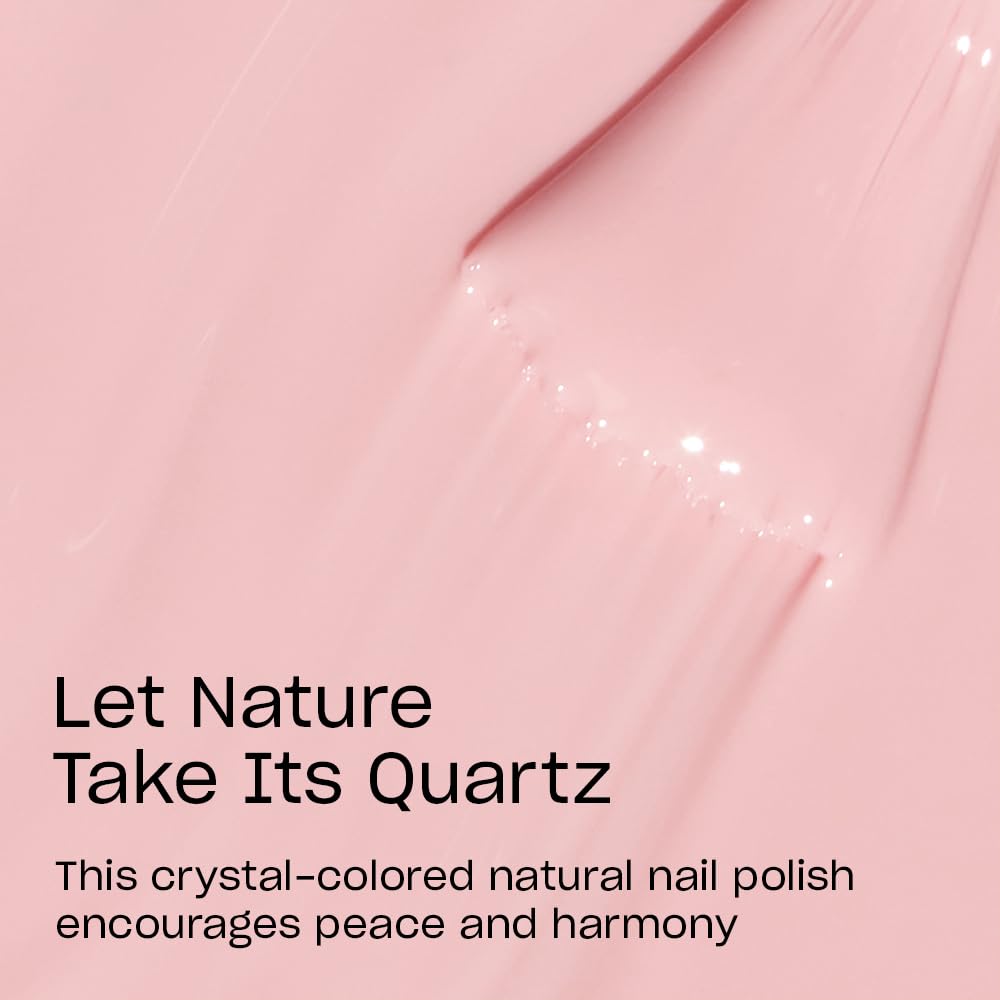 OPI Nature Strong Natural Origin Nail Polish sheer light pink bottle side view