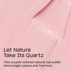 OPI Nature Strong Natural Origin Nail Polish sheer light pink bottle side view