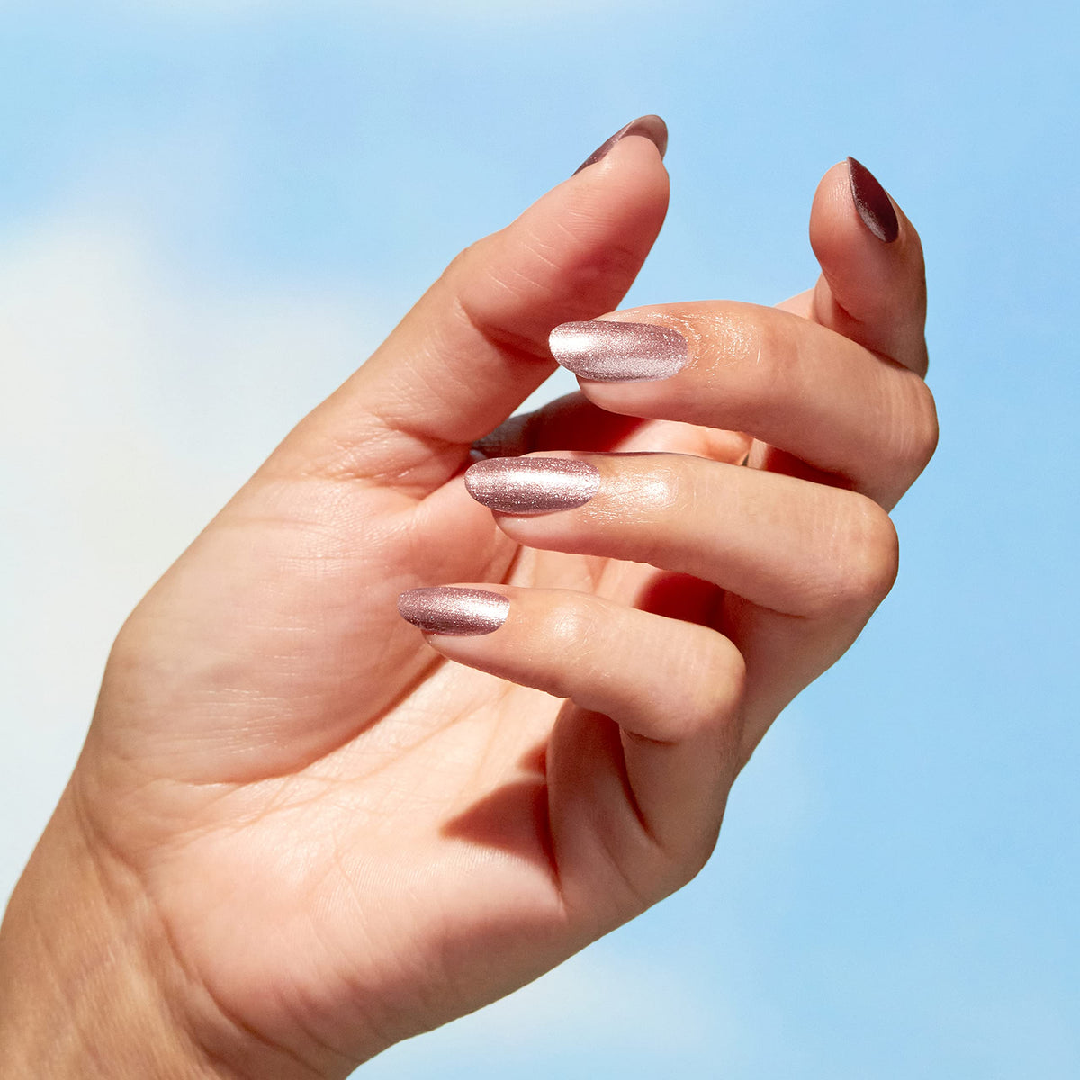 OPI Nature Strong Rose Gold nail polish packaging details