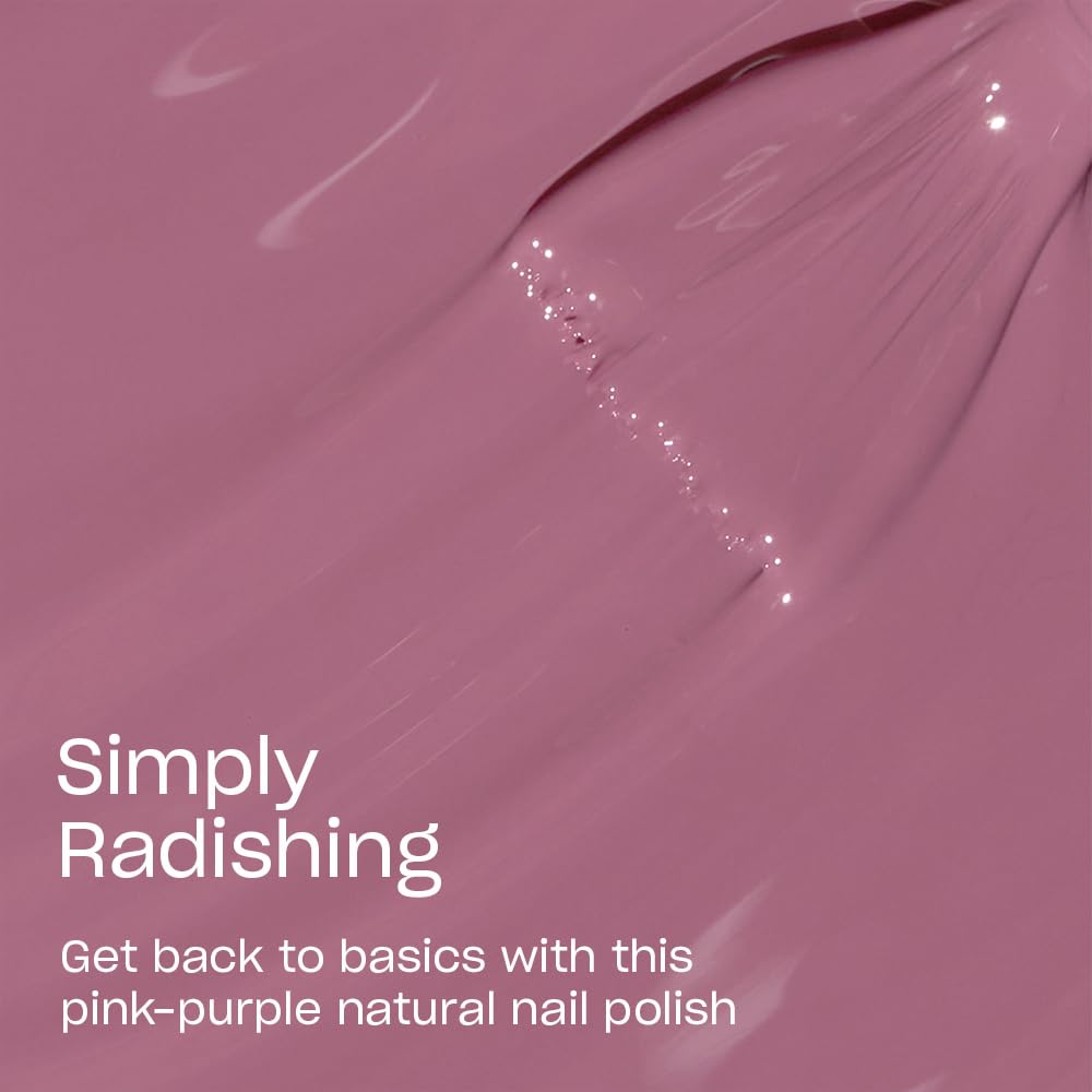 OPI Nature Strong Simply Radishing nail polish brush close-up