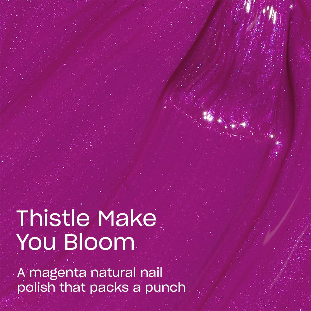 OPI Nature Strong Thistle Make You Bloom Nail Polish bottle with cap