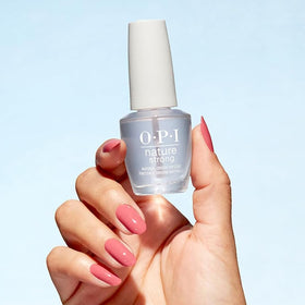 OPI Nature Strong Top Coat swatch on nails