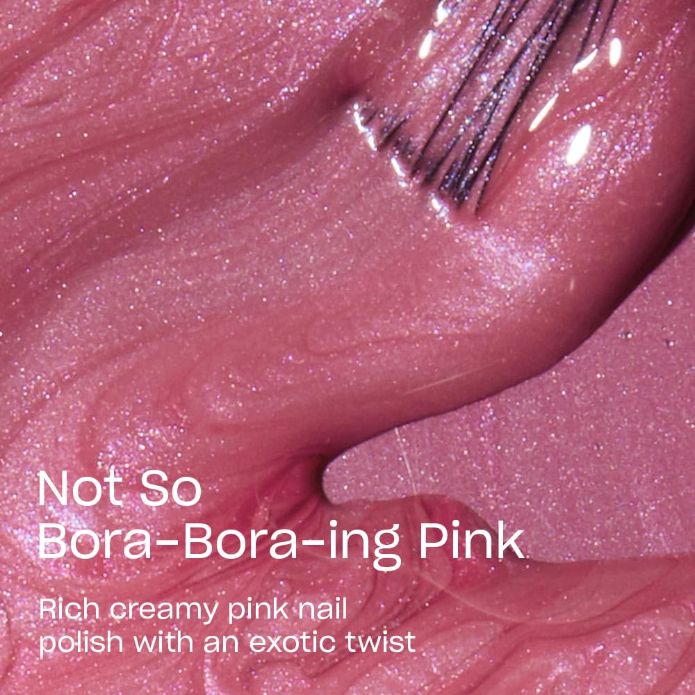 OPI Not So Bora-Bora-ing Pink Nail Polish bottle with label