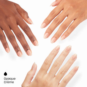 OPI On Point Peach Smoochie packaging and nail glue