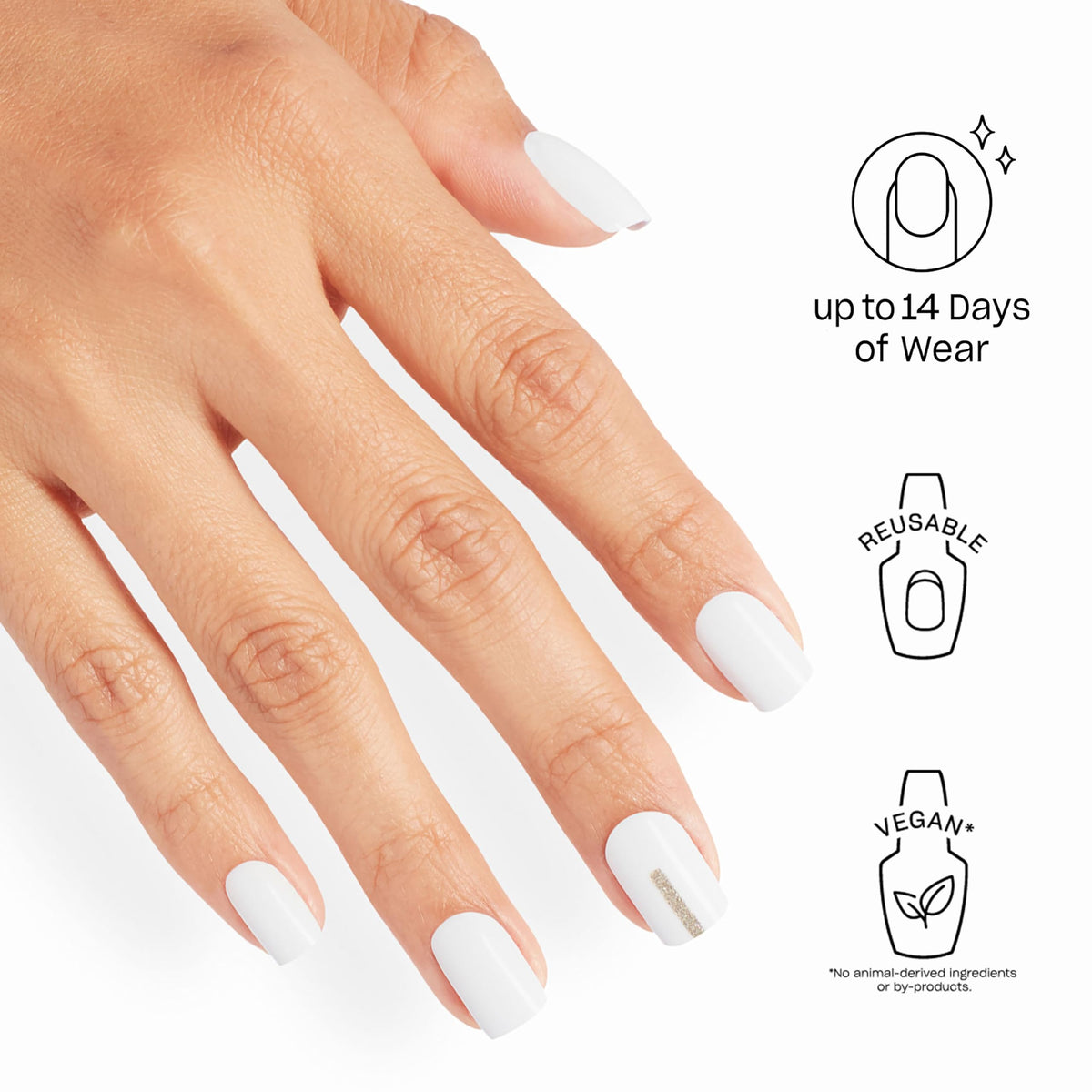 OPI On Point press on nails packaging with 24 nail tips