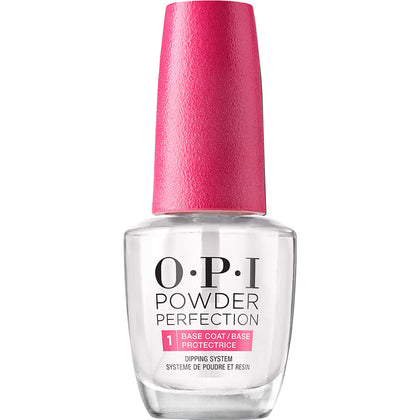 OPI Powder Perfection Clear Base Coat 5 oz front view