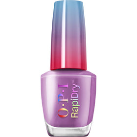 OPI RapiDry Bright Back at It Dark Purple Nail Polish front view