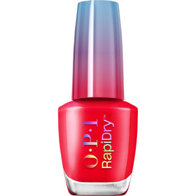 OPI RapiDry Haul Sass Bright Red Nail Polish 15 mL front view