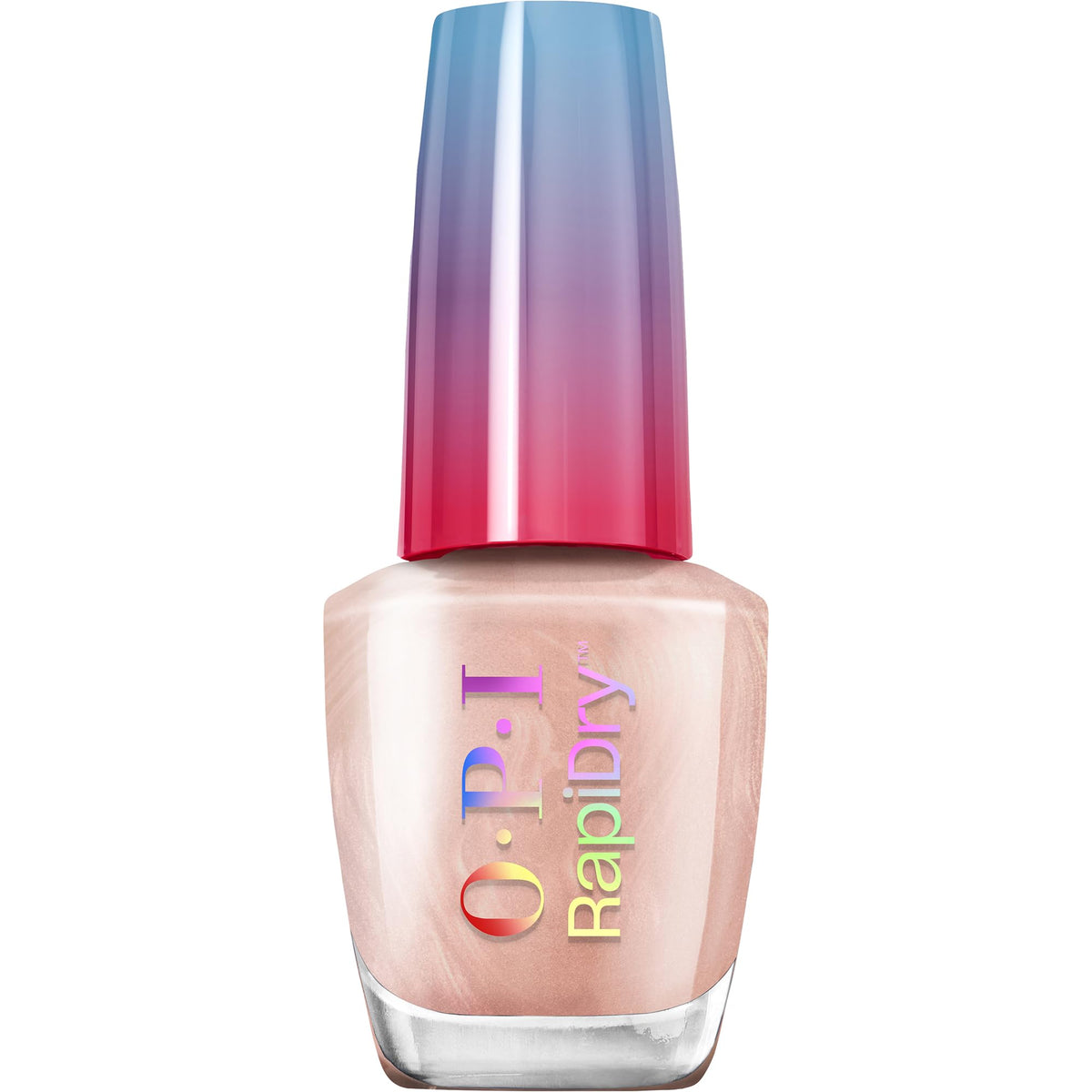 OPI RapiDry Quick Dry Nail Polish Soft Peach Pearl front view