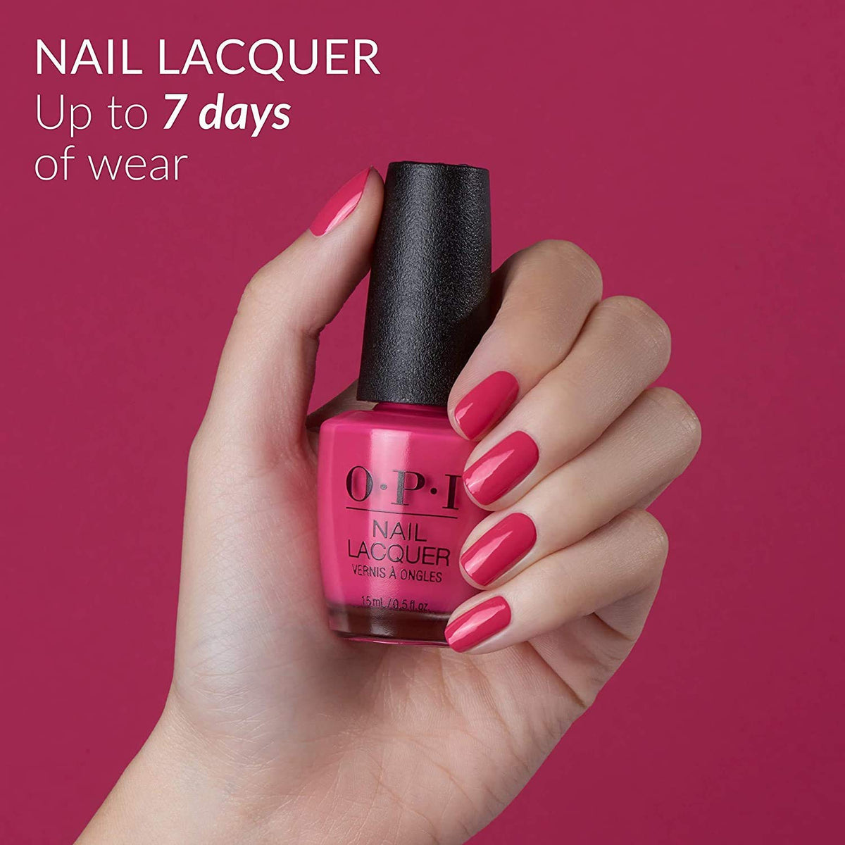 OPI Rub-a-Pub-Pub Dark Gray Nail Polish application on nails