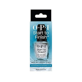 OPI Start to Finish 3-in-1 Nail on a vanity