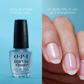 OPI Start to Finish 3-in-1 Nail packaging