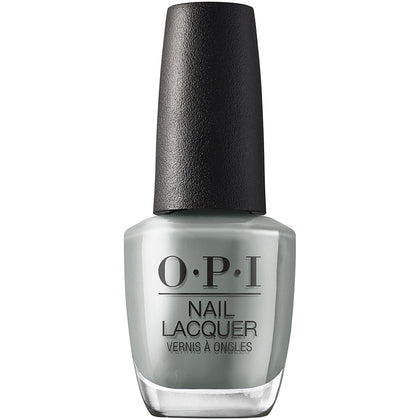 OPI Suzi Talks with Her Hands gray nail polish front view