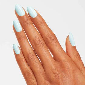 OPI Suzi Without a Paddle nail polish bottle side view