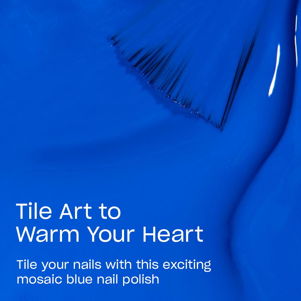 OPI Tile Art to Warm Your Heart nail polish brush close-up