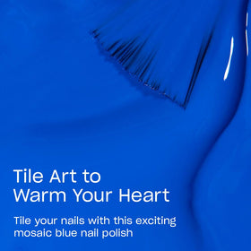 OPI Tile Art to Warm Your Heart nail polish brush close-up