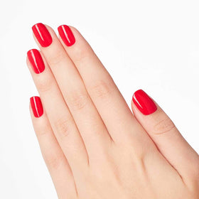 OPI We Seafood and Eat It nail polish in a stylish setting