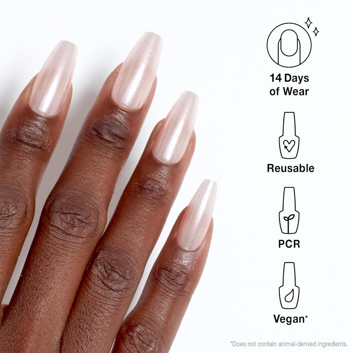 OPI xPRESS/ON Throw Me a Kiss packaging with nail tips