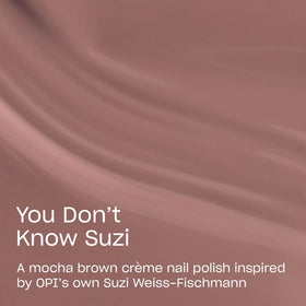OPI You Don’t Know Suzi nail polish bottle side view